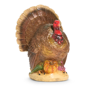 Glitter Turkey Figurine
