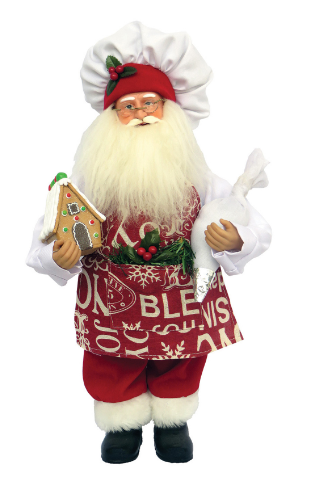 Gingerbread House Santa
