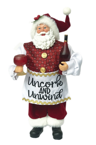 Uncork and Unwind Santa