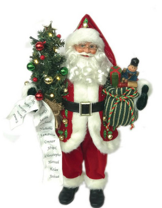 Merry Christmas Santa with Lights