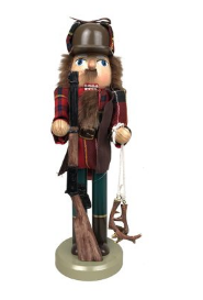 Retro Deer Hunter Nutcracker