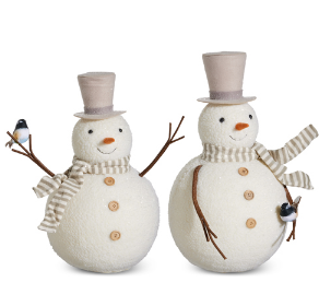 Whimsical Frosty Snowman