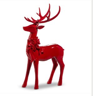 Standing Red Deer 13.75"