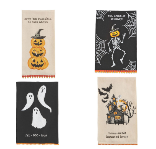 Halloween Hallow Dish Towel