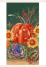 Pumpkins and Sunflowers (Guest Towel)