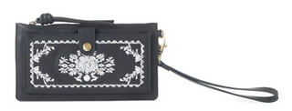 Azure Mesa Leather Wallet