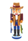 Fisherman Nutcracker 15"
