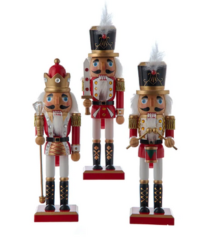 King Soldier Nutcracker 10"