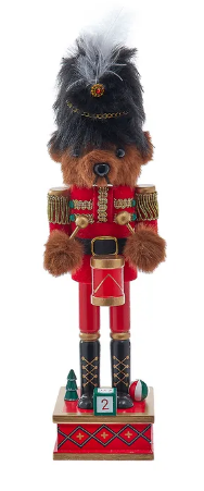 Teddy Bear Nutcracker 11"
