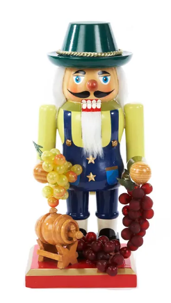 Winemaker Nutcracker 10.25"