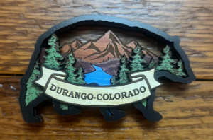 Durango Colorado Bear Magnet