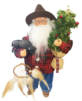 Home On The Range Claus 15"