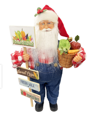Farmers Market Claus 15"