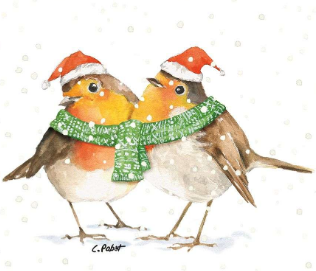 Frida & Fritz (Beverage Napkin)