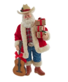 Western Santa w/ Guitar
