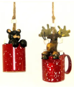 Bear/Moose Mug Ornament