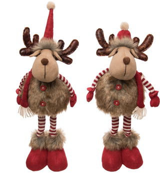 Plush Standing Reindeer