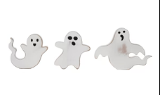 Ghost Wood Block Decor