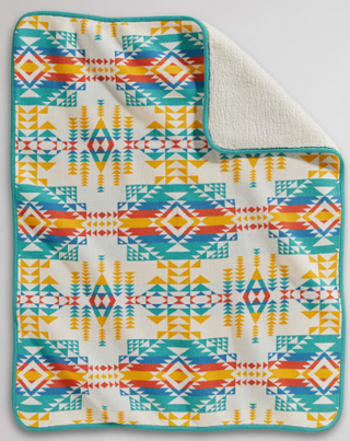 Pendleton Sherpa Stroller Blanket