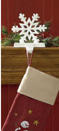 Snowflake Stocking Hanger