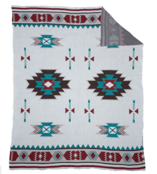 Canyon View Knitted Throw