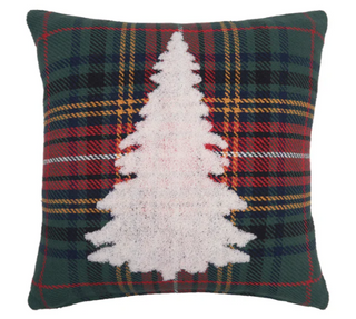 Green Lennox Tree Pillow