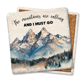 Mountains Are Calling Limestone Coaster