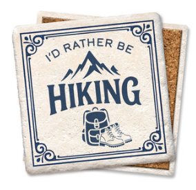 Rather Be Hiking Limestone Coaster