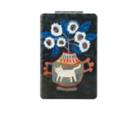Kitty Blooms Compact Mirror