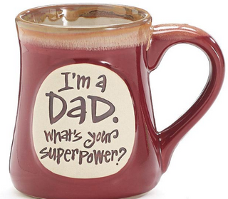 Dad Superpower Mug 18oz.