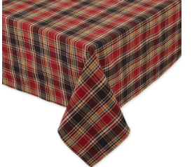 High Country Plaid Tablecloth 52x52