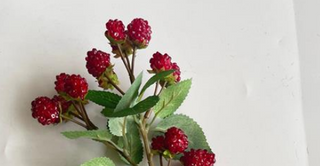 Boysenberry Spray (Red 15")