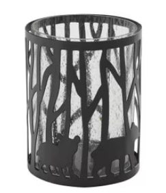 Bear Votive Holder w/Glass Insert