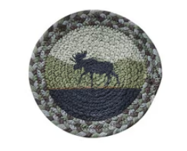 Moose Braided Trivet 8"