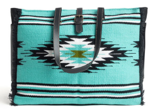 Riverbend Serape Weekender Bag