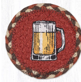 Beer Mug Capitol Earth 5" Coaster