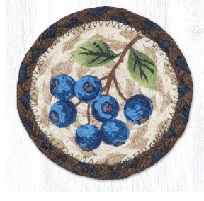 Blueberry 5" Coaster