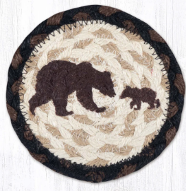 Happy Bear Cub 5" Coaster