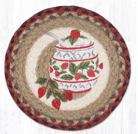 Jam Jar Strawberry 10" Capitol Earth Mat