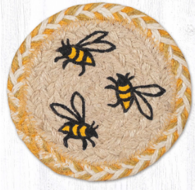 Honey Bee Capitol Earth 5" Coaster