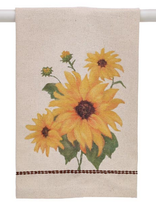 Sunflower Tea Towel