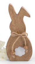 Cotton Tail Wood Bunny