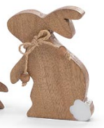 Cotton Tail Wood Bunny