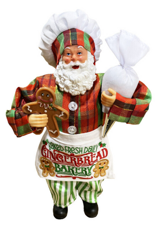 Baked Fresh Santa Claus 12"