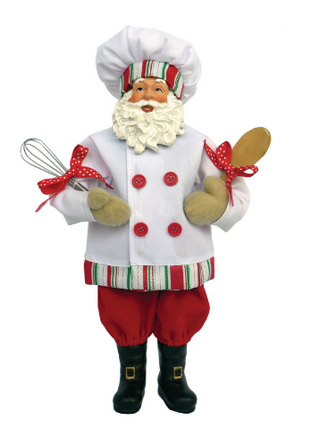 Baker Santa Claus 12"