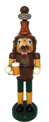 Beer Meister Nutcracker 14"