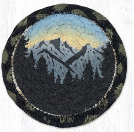 Forest Mountain Capitol Earth 5" Coaster