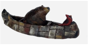 Wondering Downstream Bear Figurine (Dean Crouser)