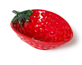 Very Berry Strawberry Shaped Bowl