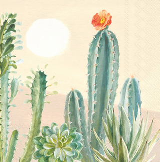 Desert Greenhouse (Beverage Napkin)